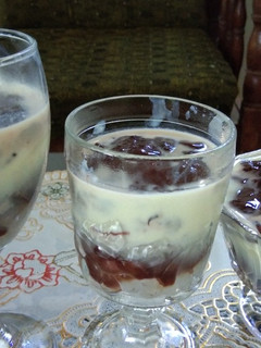 Foto resep Puding coklat + susu + nata de coco