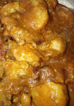 A picture of Chicken korma.