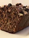 Budín de chocolate y café
