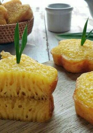 Foto resep Bika Ambon Ekonomis #pr_kue tradisionalberserat