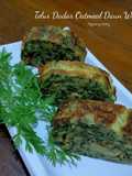 Telur Dadar Oatmeal Daun Wortel