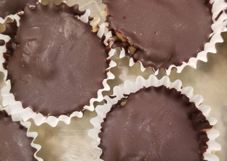 Simple Way to Prepare Homemade Healthy Peanut Butter Cups