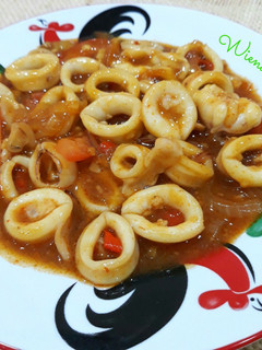 Foto resep Cumi Saus Padang