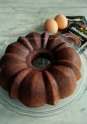 Foto resep Brownies Kukus Chocolatos (Simple & Mudah)