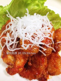 日式紅燒蝦仁 的食譜成品照片