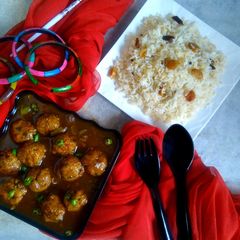 Vegetable Manchurian Restaurant Style A picture of Vegetable Manchurian Restaurant Style.
