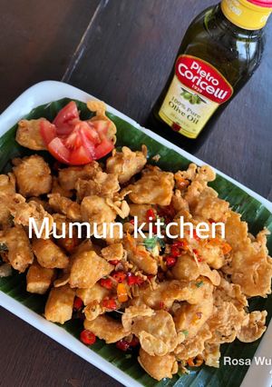 Foto resep Ayam cabe garam kriuk2 resep mumun