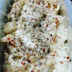 White sauce pasta A picture of White sauce pasta.