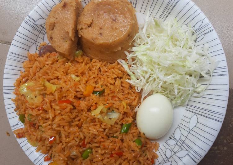 Simple Way to Prepare Favorite Fried rice with moimoi