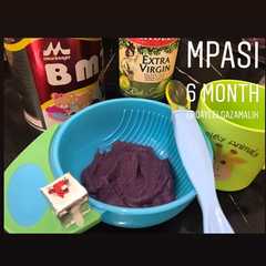 Pure ubi ungu (6 month) রেসিপির প্রধান ছবি