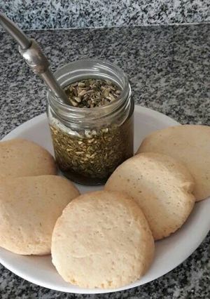 Una foto de Polvorones de vainilla