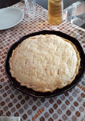 Una foto de Tarta de repollo, receta del abuelo