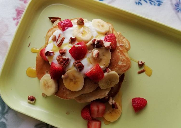 Simple Way to Prepare Speedy Banana Pancakes