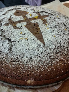 Una foto de Bizcocho de Maizena con chocolate