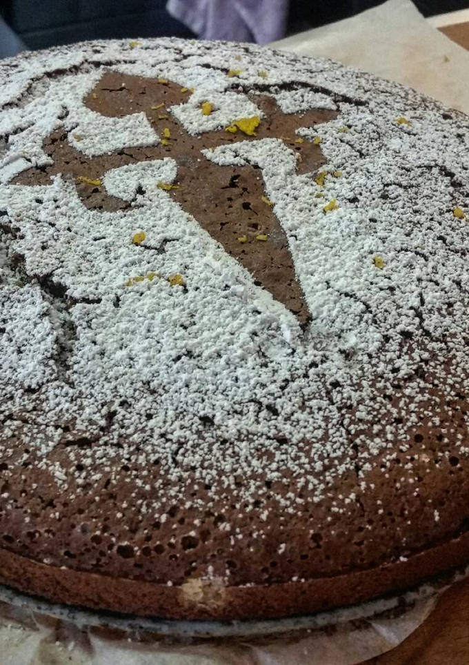 Una foto de Bizcocho de Maizena con chocolate