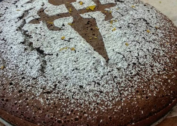 Bizcocho de Maizena con chocolate