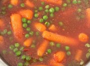 A picture of tomato paste stew