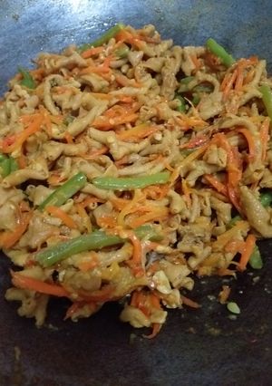 Foto resep Usus wortel buncis
