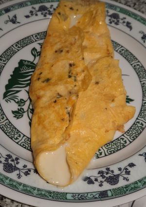 Una foto de Omelette o tortilla francesa