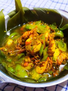 Foto resep Udang Bumbu Kukus