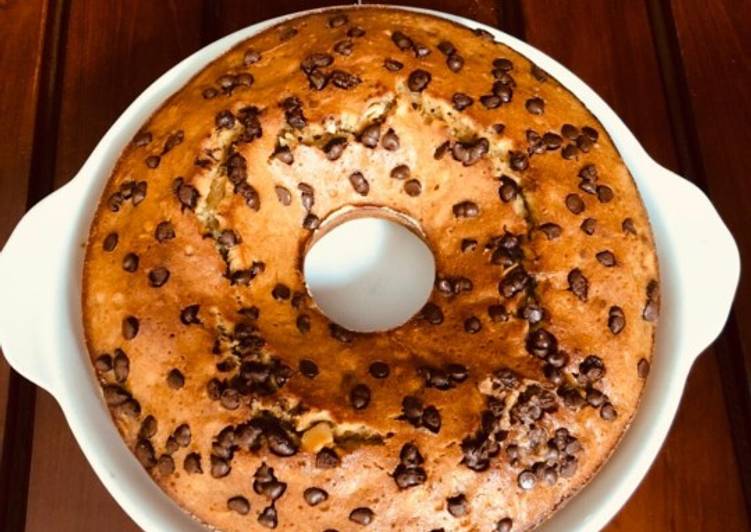 Banana Cake moist kulit kres