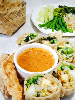 Foto resep Springroll Pecel Madiun [Vegan]