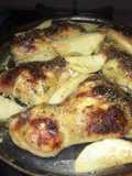 Muslo relleno de verduras
