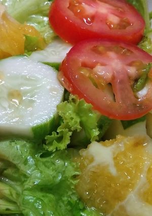 Hình của món Salad cam cà chua.