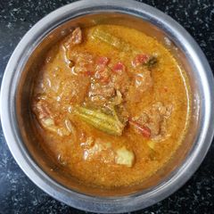 A picture of Mutton Kurma.