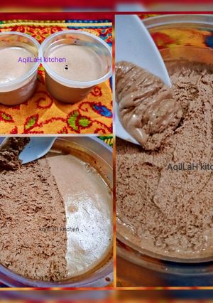 Foto resep Es krim coklat simpel dan lembut