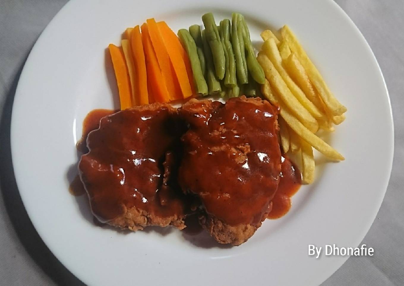 Resep Steak Chiken Barbeque Sauce