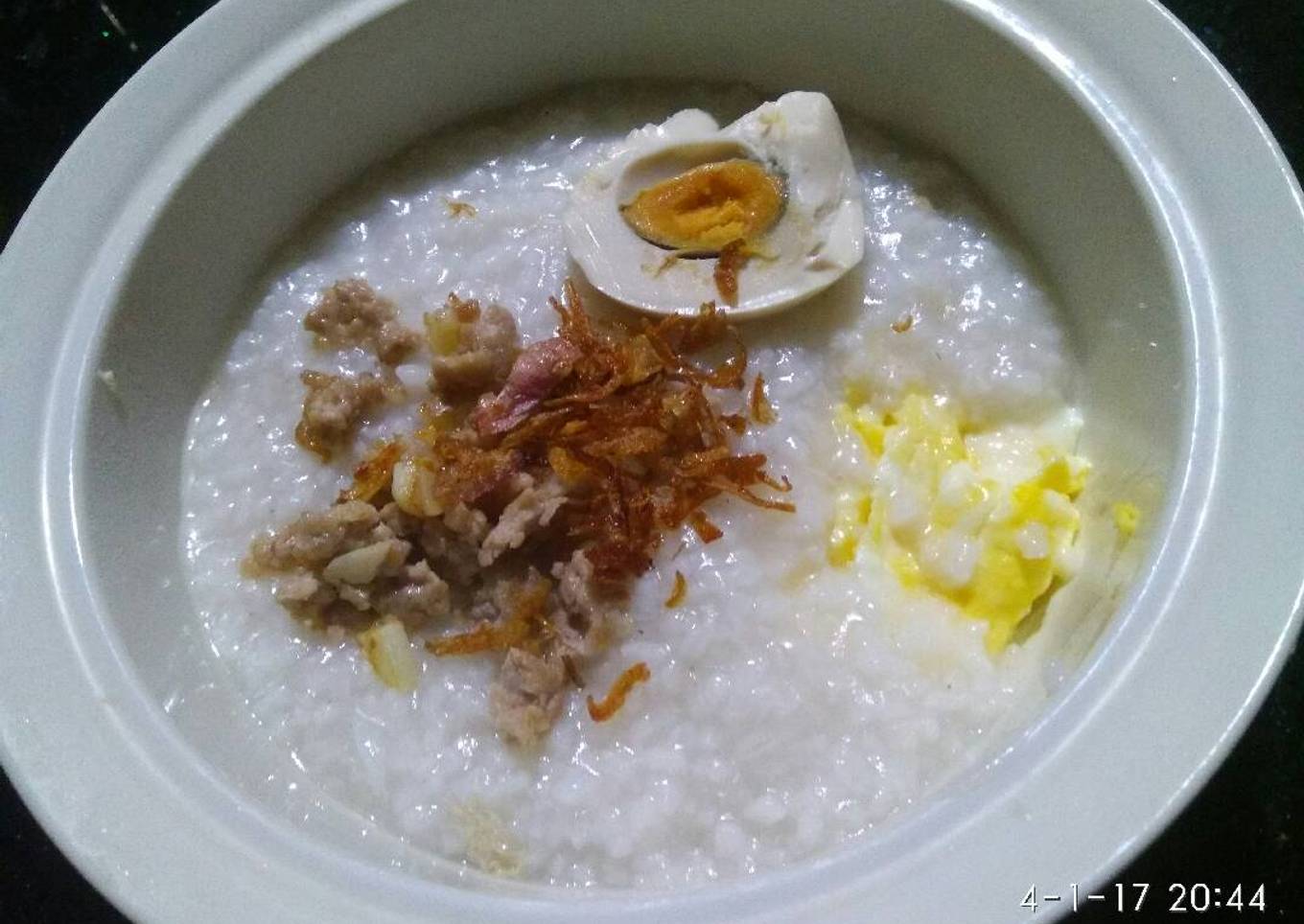 Bubur pork