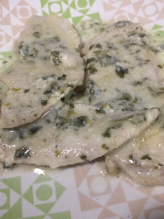 Una foto de Filetes de lomo o pollo en salsa blanca