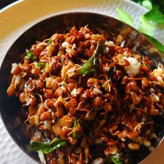 A picture of Horsegram Sundal.