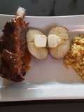 Costillitas de res en bbq