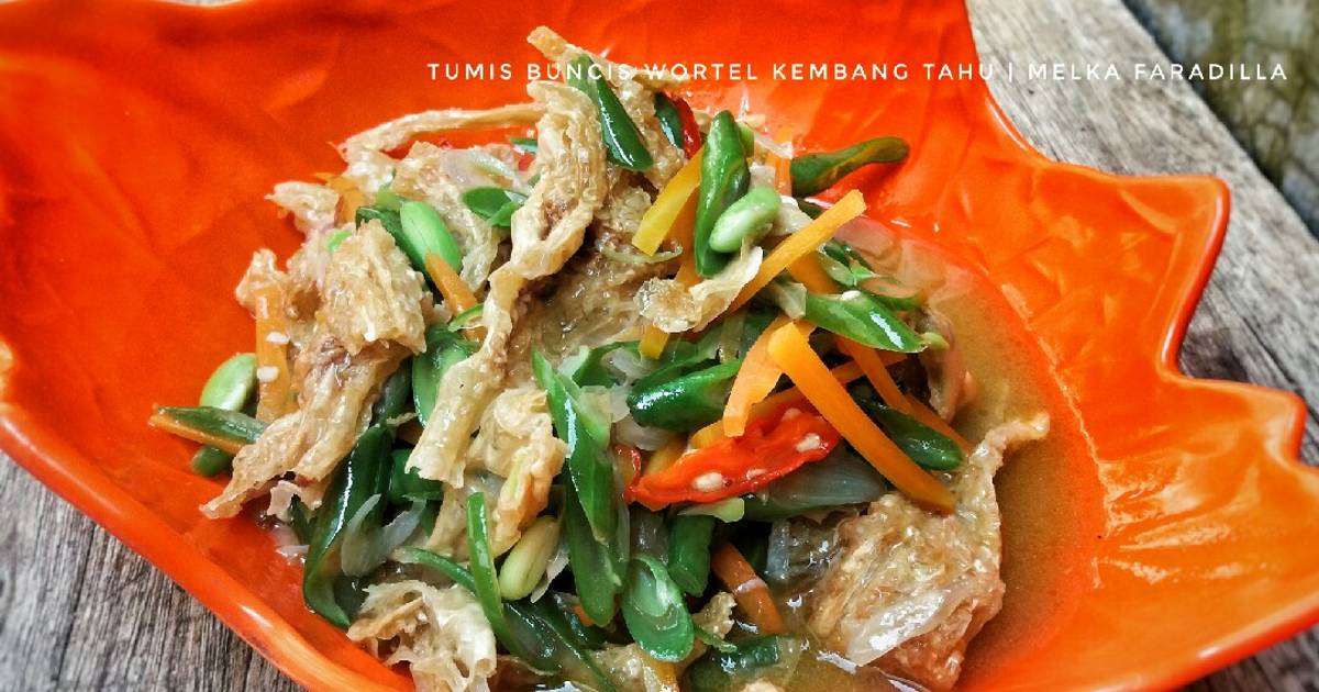 26 Resep Oseng Buncis Kembang Tahu Enak Dan Mudah Cookpad