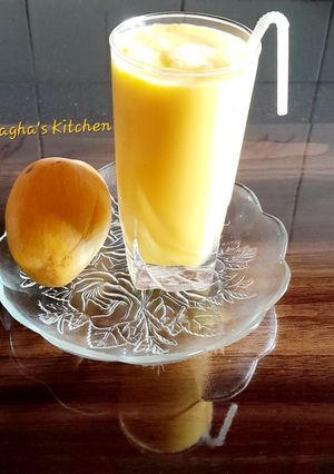 A picture of Mango lassi 🥭.