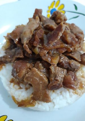 Foto resep Daging saus mentega