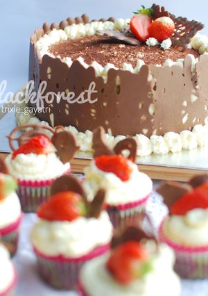 Foto resep Black Forest Sederhana