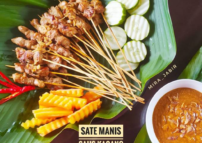 Standar Bagaimana cara buat Sate Manis Saus Kacang Pedas #93 dijamin enak