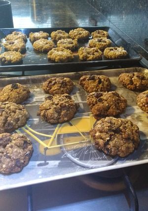 Una foto de Galletas de avena con pasta de maní