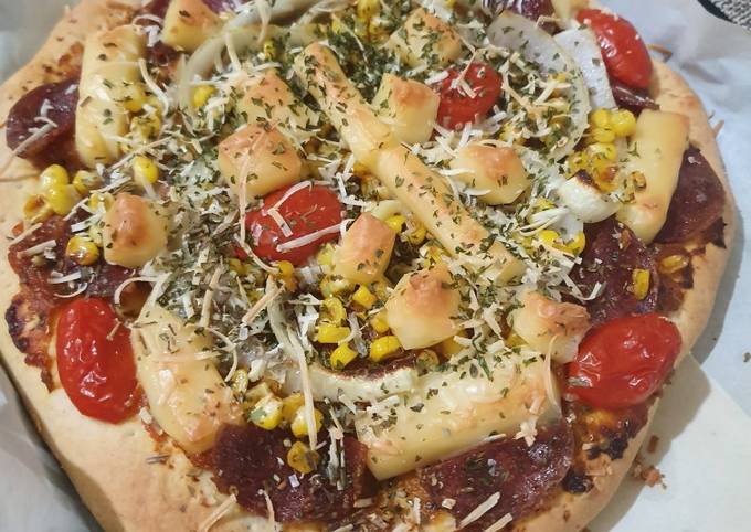 Resep Pizza Gandum / frozen pizza / saus pizza, Bisa Manjain Lidah