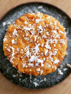 Foto principal de Tarta de melocotón (sin gluten)