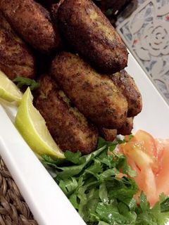 صورة لوصفة كباب دجاج