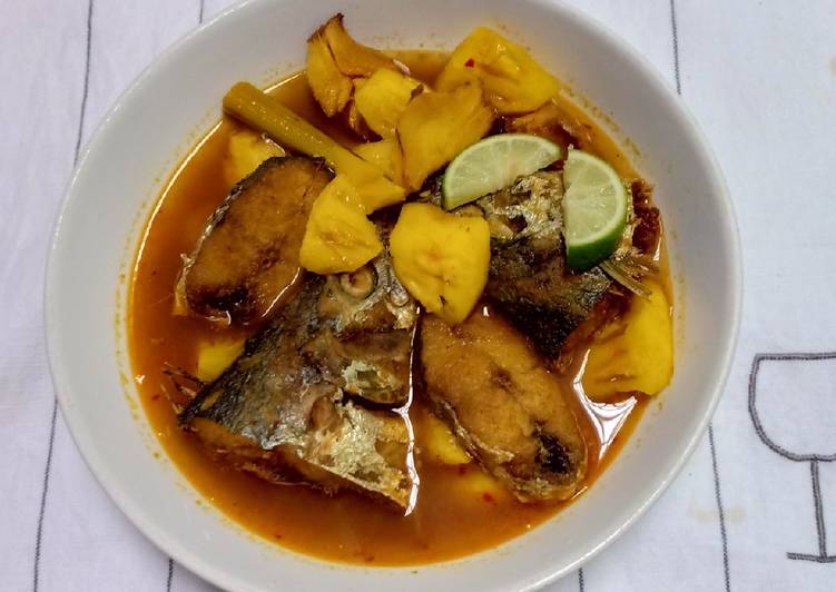 Resep (Seri Seafood) 🐟Lempah Kuning Ikan Tenggiri khas BaBel Sederhana
