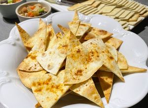Una foto de Nachos caseros