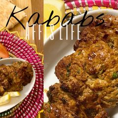 A picture of Beef Kababs.