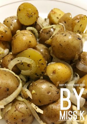 Foto resep Baby potato Italian herbs (Diet Menu)