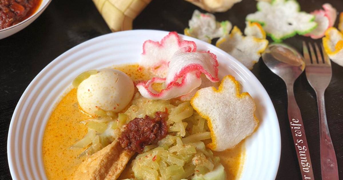 Resep Kupat Sayur Lontong Sayur Oleh Nanikhandayani05 Cookpad