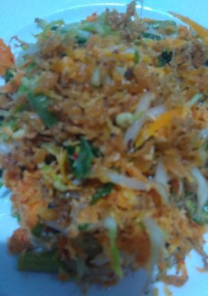 Foto resep Urap udang rebon